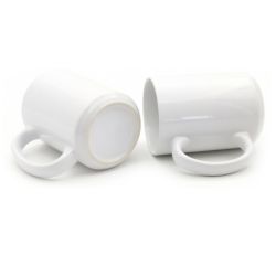 15oz Sublimation White Ceramic Mug