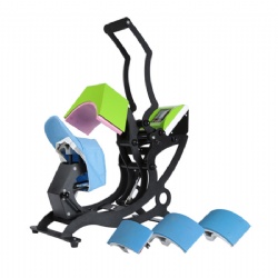 Cap Press machine 4 in 1 for Cap, Hat